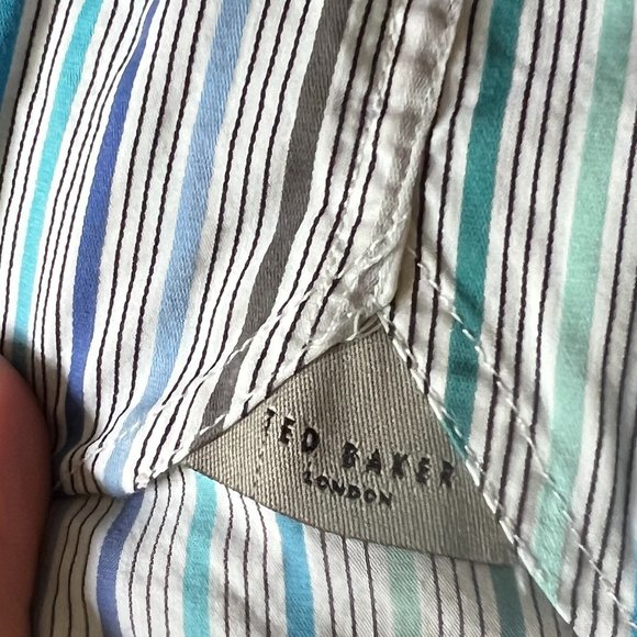 Ted Baker Pinstripe Size 5 / Large - Picture 2 of 8